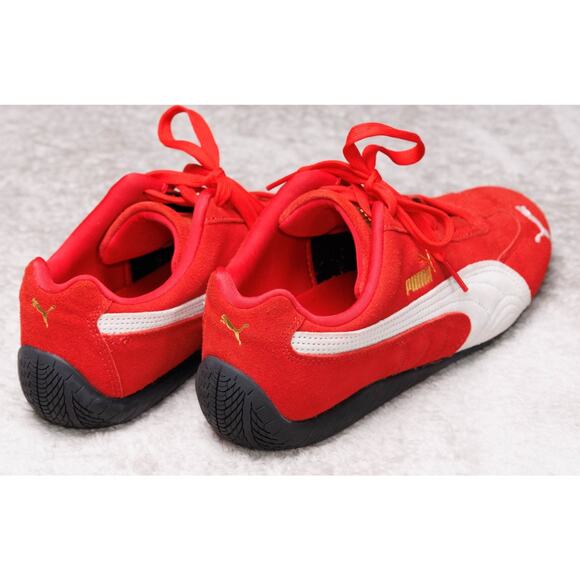 Puma Speedcat OG Red White Sneakers Racing Shoes Womens Size 10 EU 41 - Picture 8 of 15